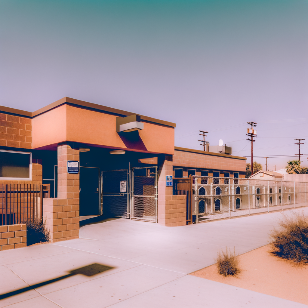 Los Angeles animal shelter exterior