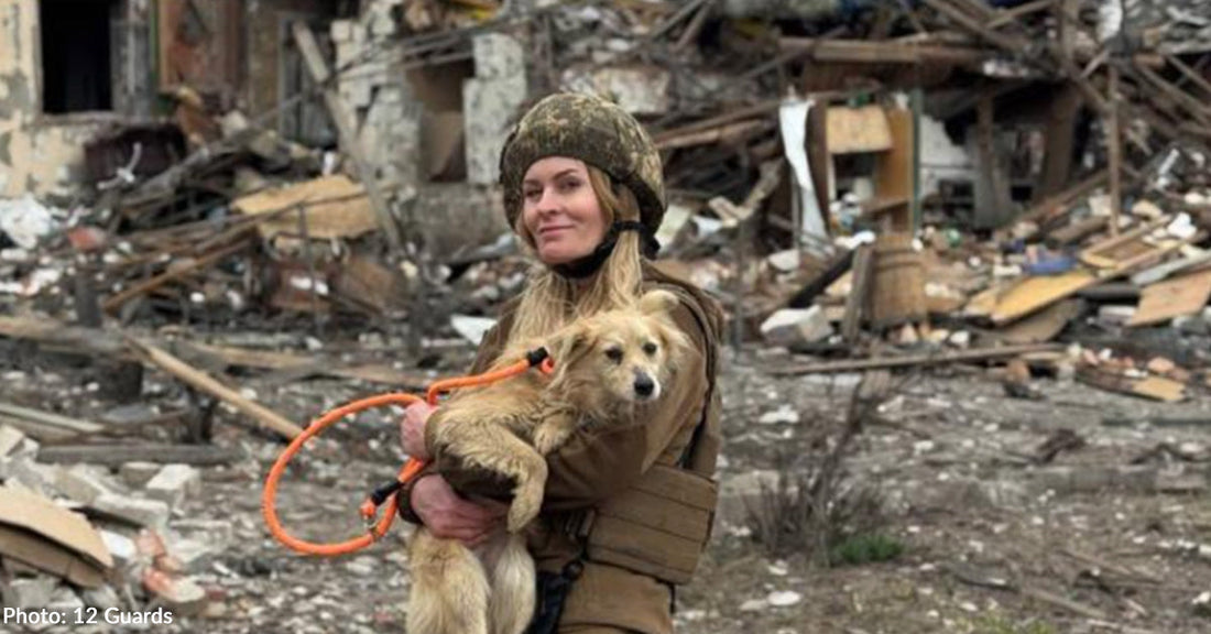 Meet The Woman Who Refuses to Leave Ukraine's Animals Behind