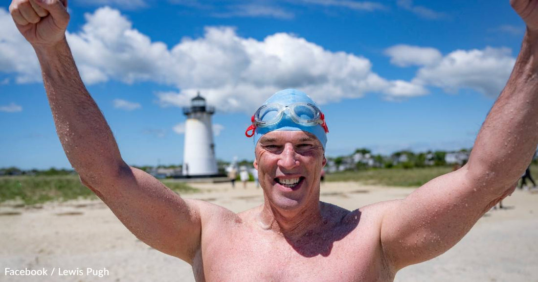 Man Swims Around Martha's Vineyard to Highlight the Plight of Sharks