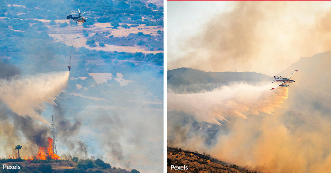 What Happens When Ocean Water Is Used To Fight Ferocious Wildfires?