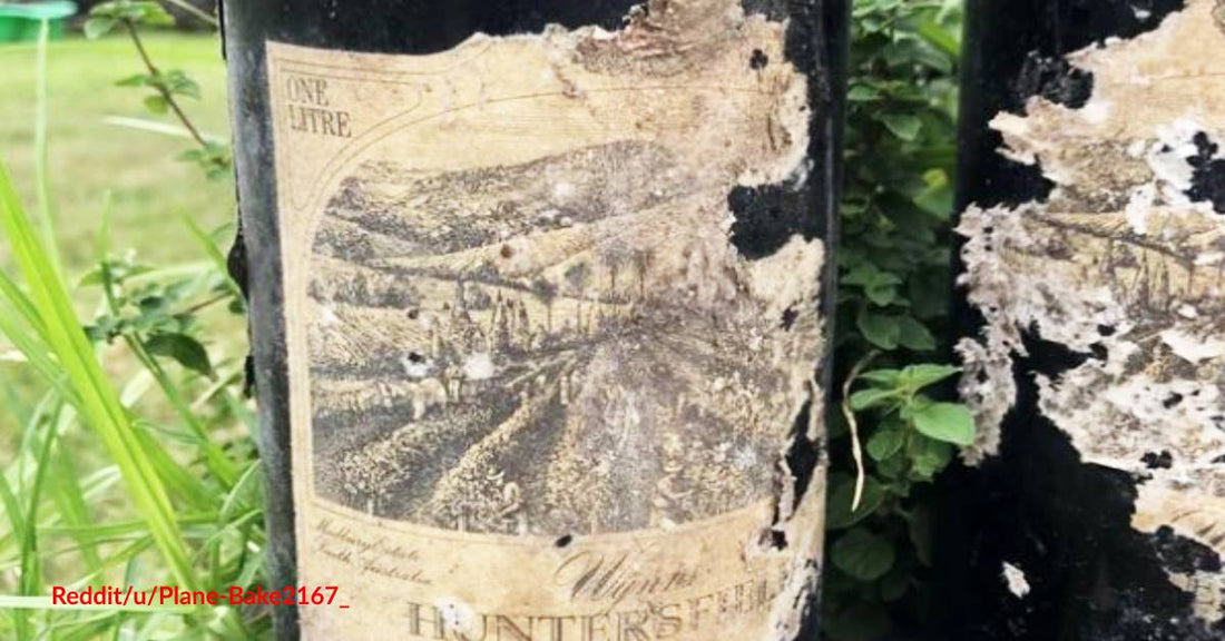 Wow, Vintage Wine! The Luckiest Spring Cleaning Ever