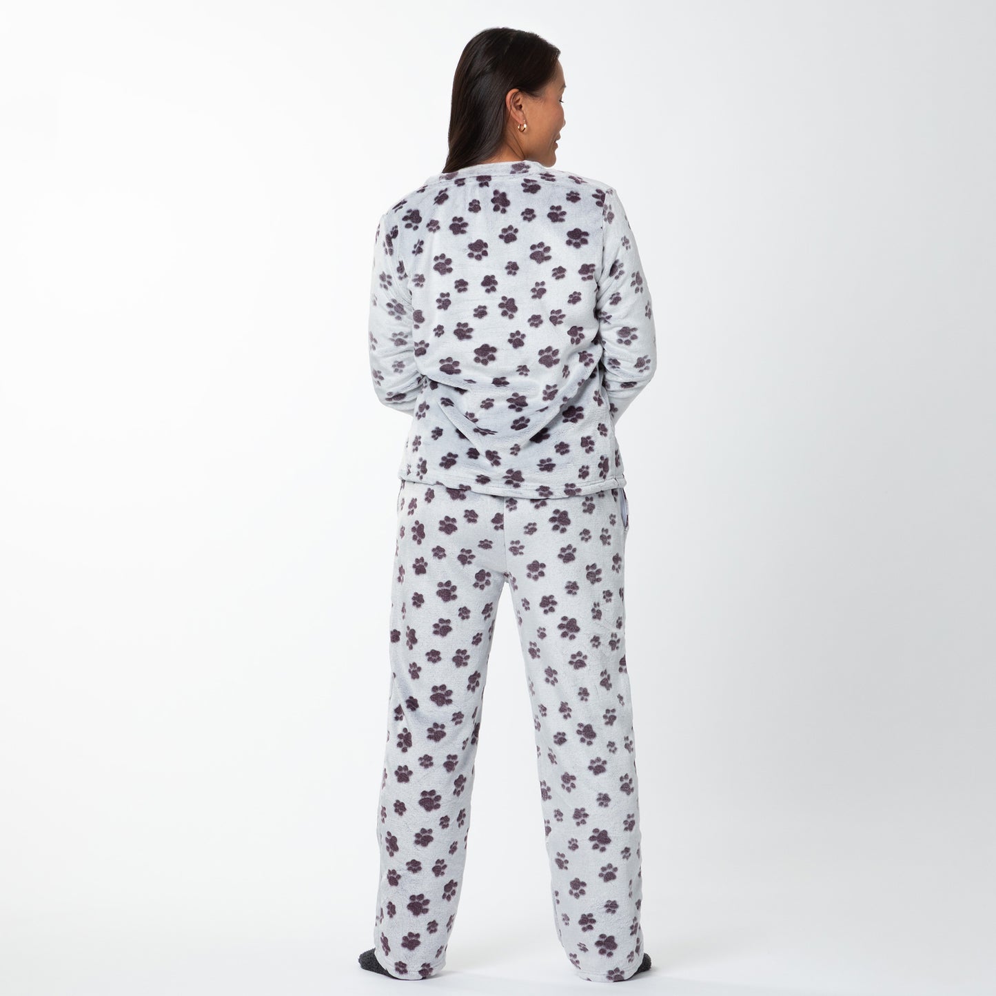 Cat & Paw Print Love Loungewear Set
