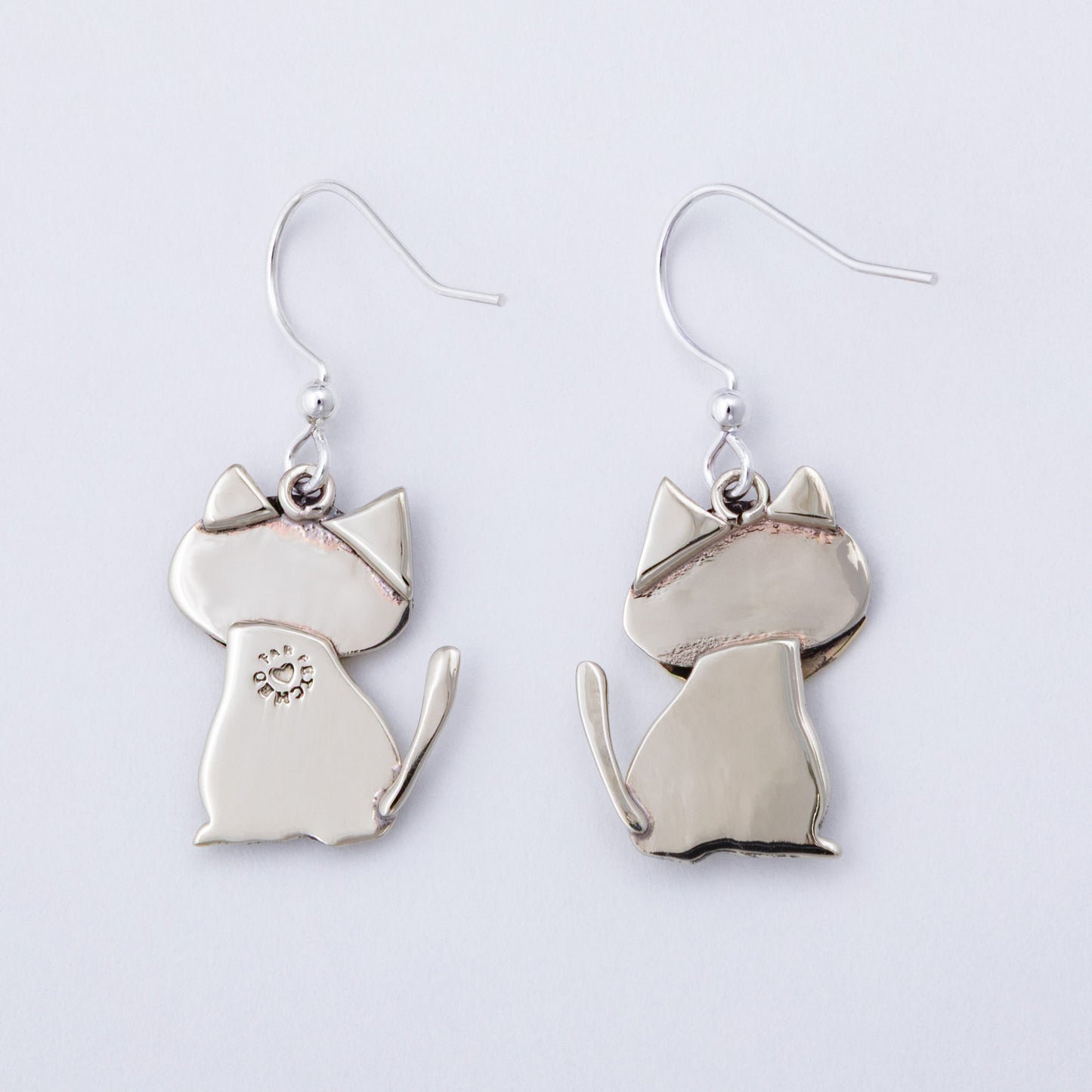 Whisker Cat Fair Trade Drop Earrings