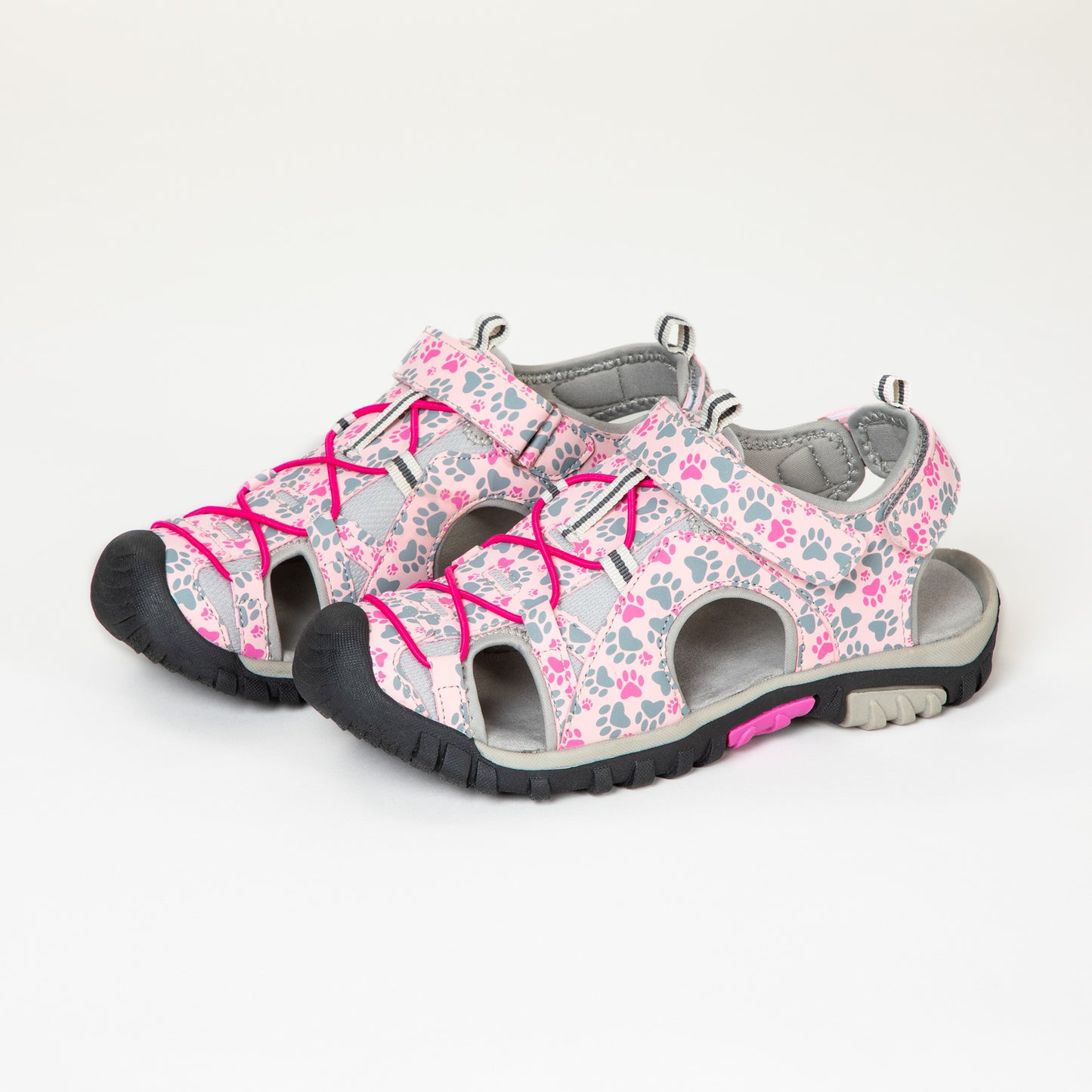 Walking Paws Adjustable Closed Toe Sport Sandals