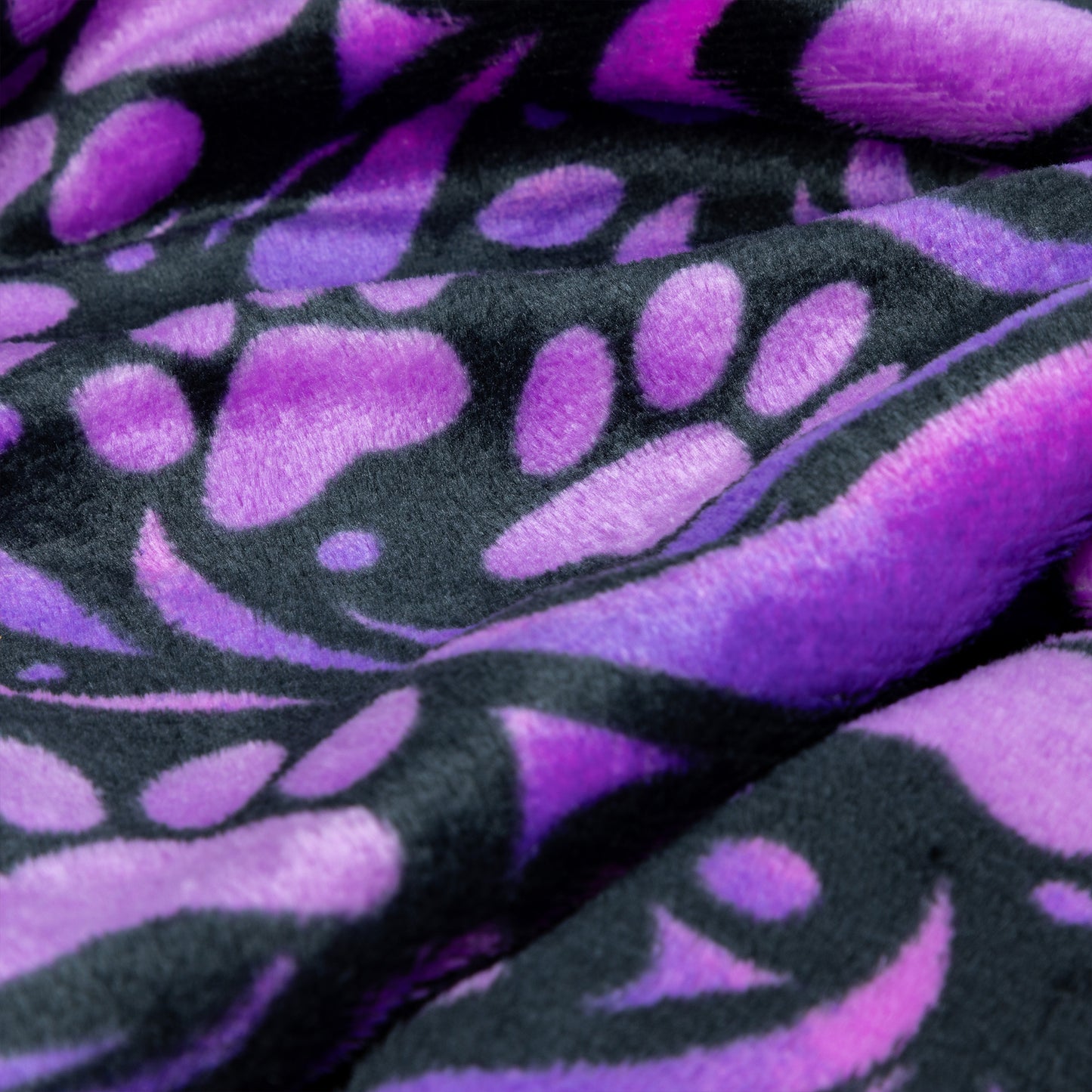 Super Cozy™ Paw Print Travel Blanket