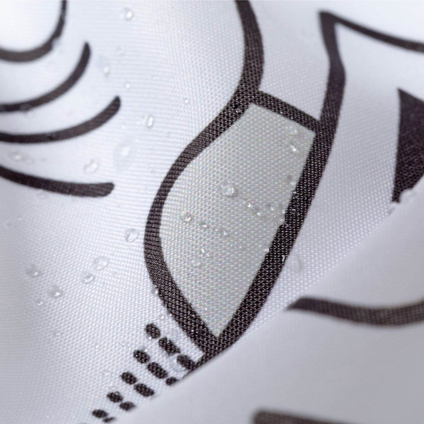 Pawsitively Pretty Shower Curtain with 12 Hooks