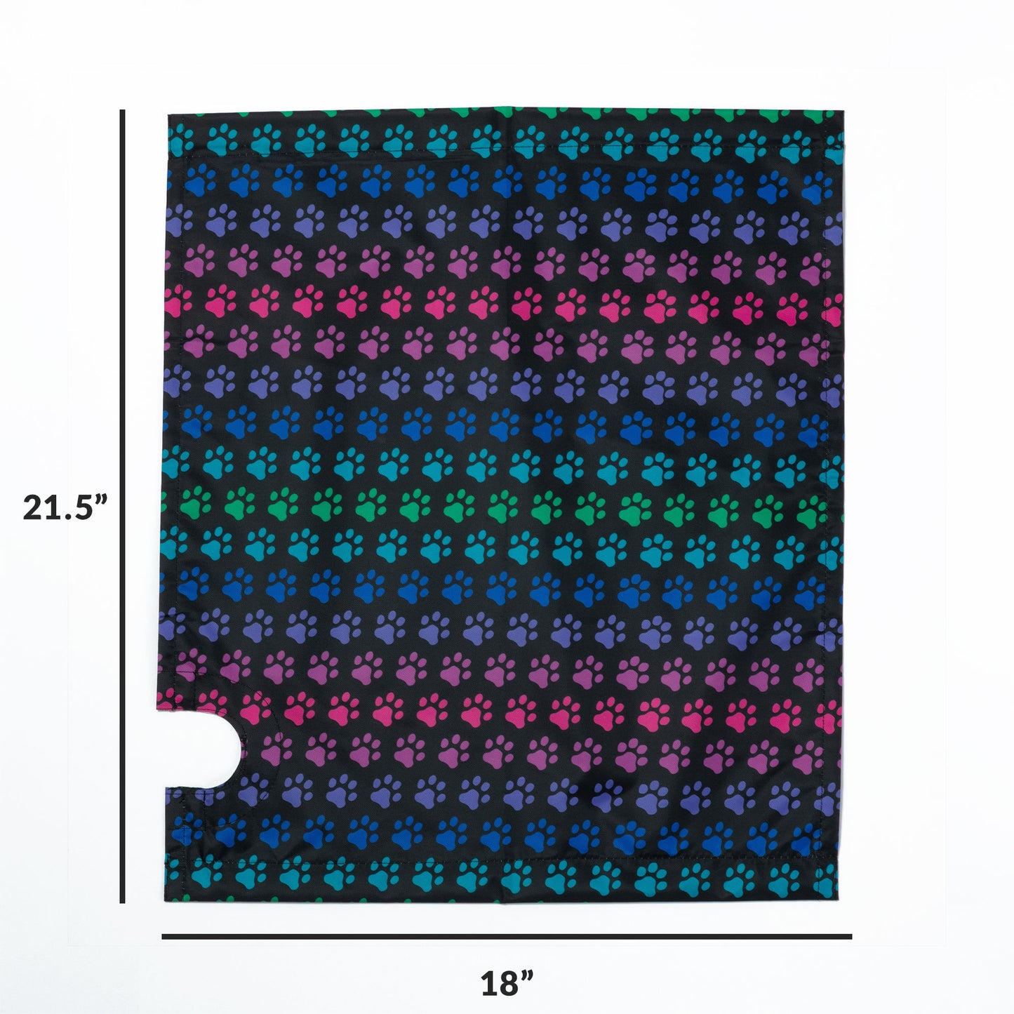 Rainbow Paws Magnetic Fabric Mailbox Cover