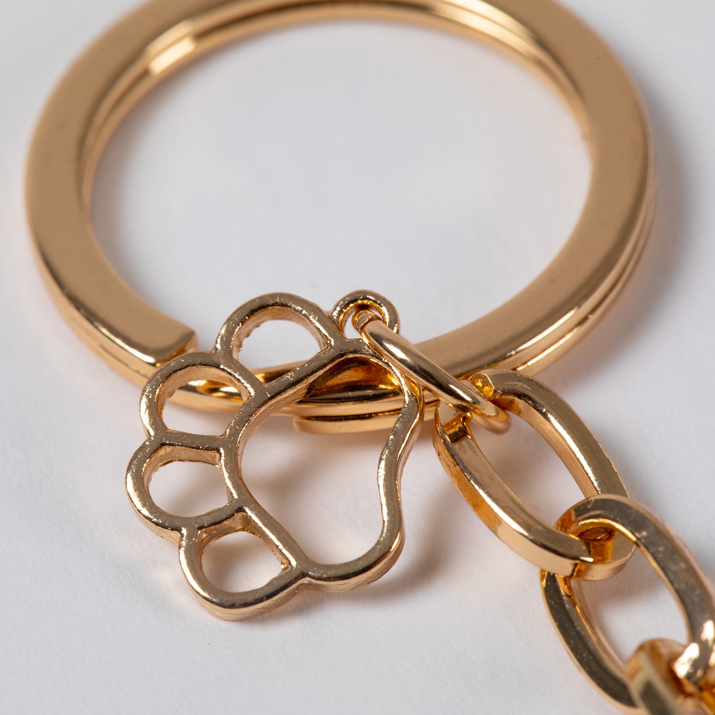 Real Flowers Glamorous Pet Keychain