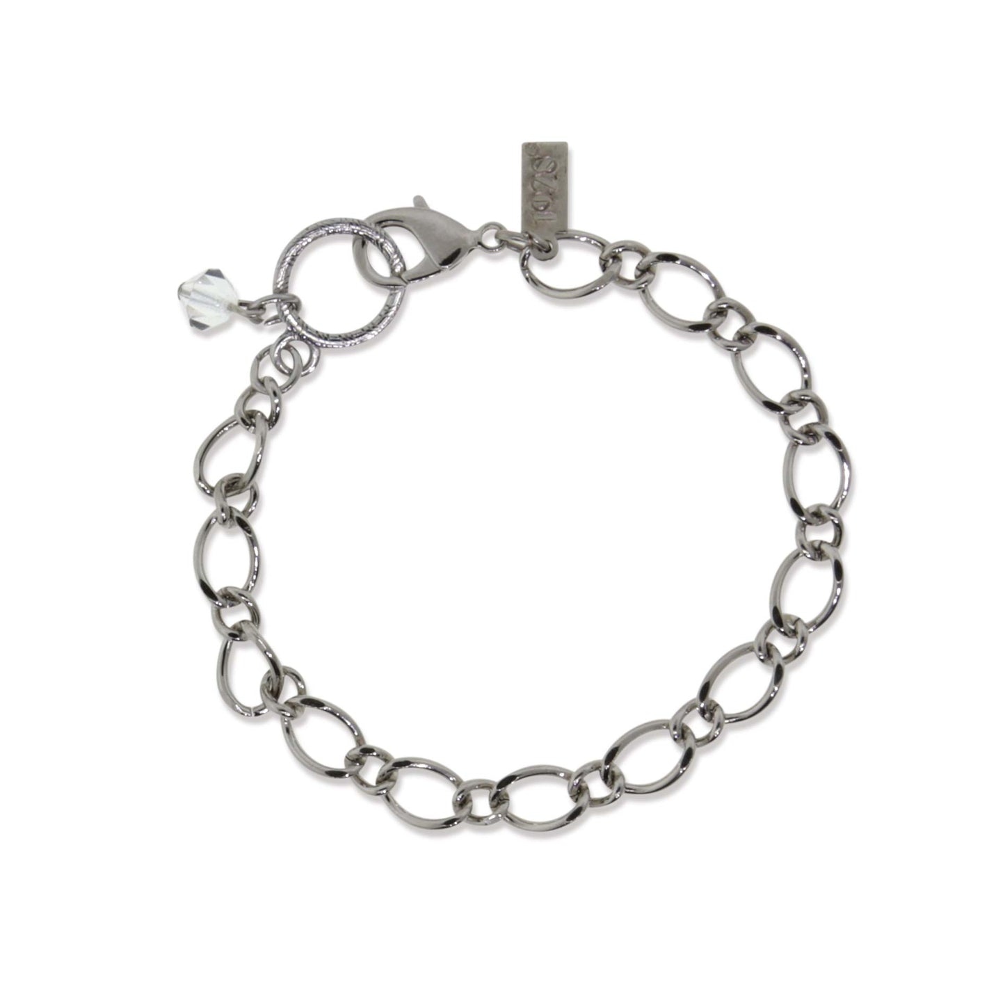 1928 Jewelry® Pewter Charm Holder Bracelet