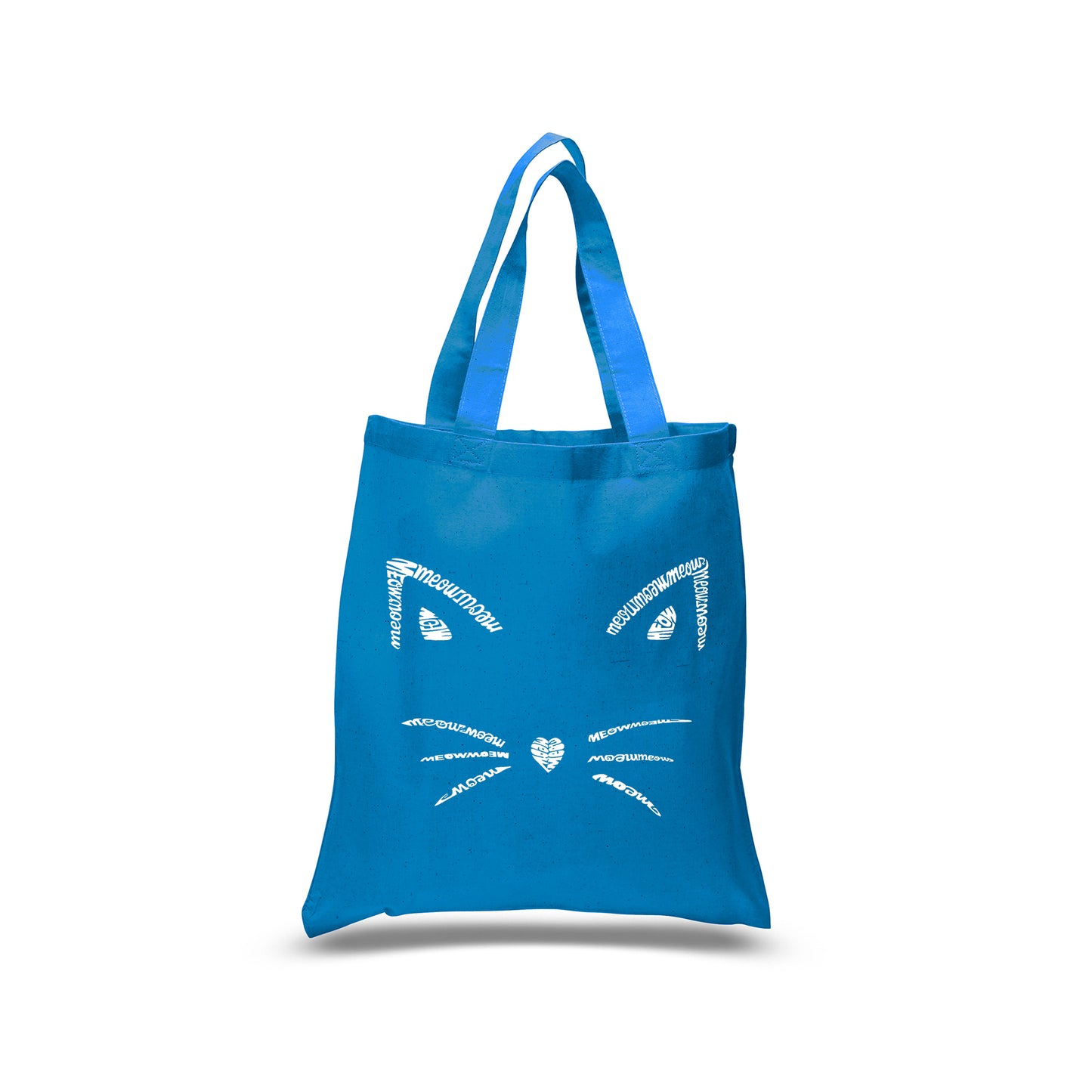 Whiskers - Small Word Art Tote Bag