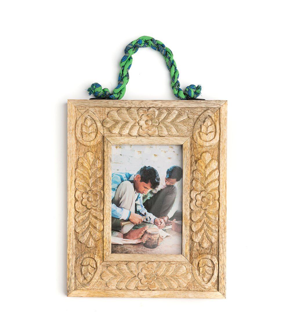 Mango Wood Hanging Picture Frame