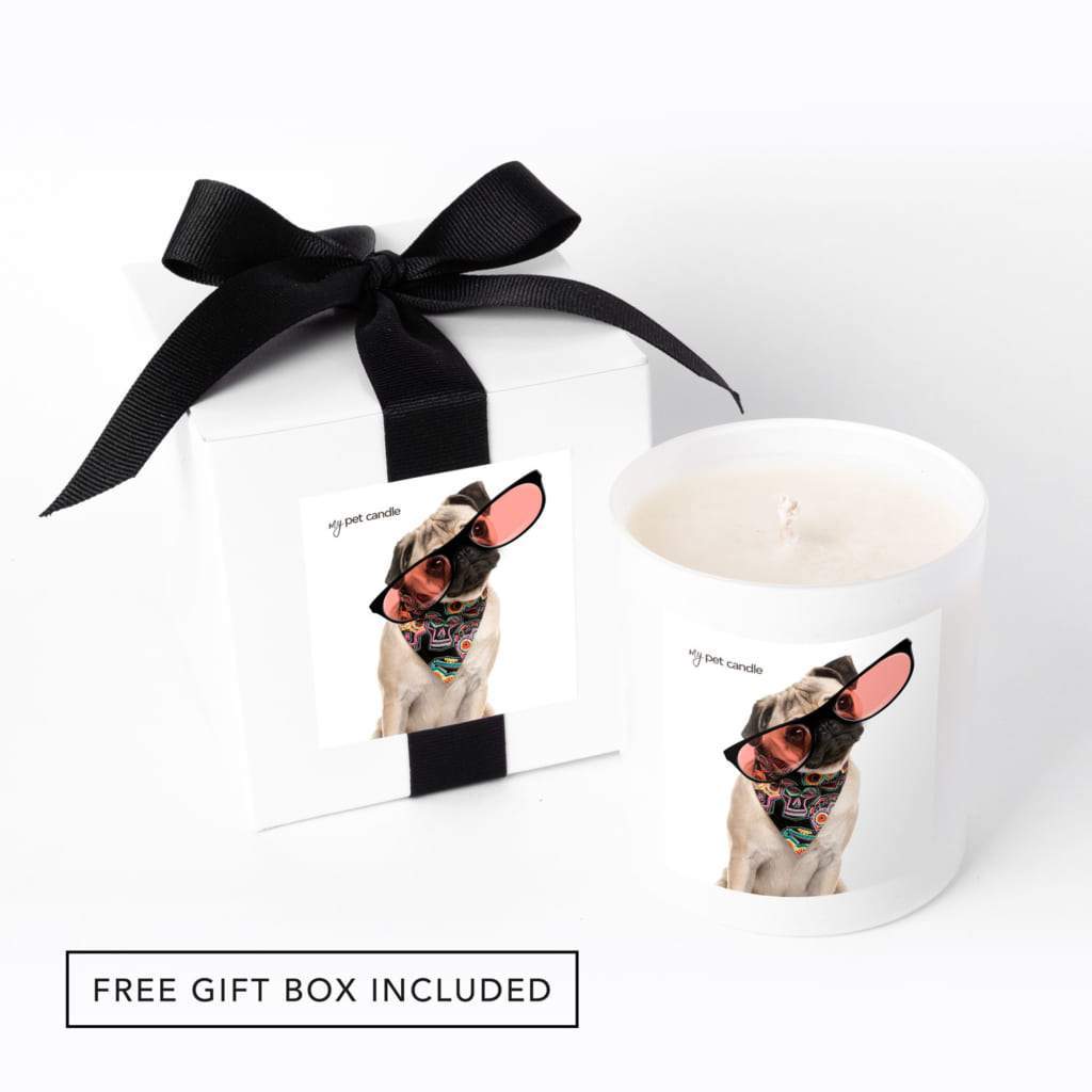 MyPetCandle - Thug The Pug – 11oz Soy Wax Candle