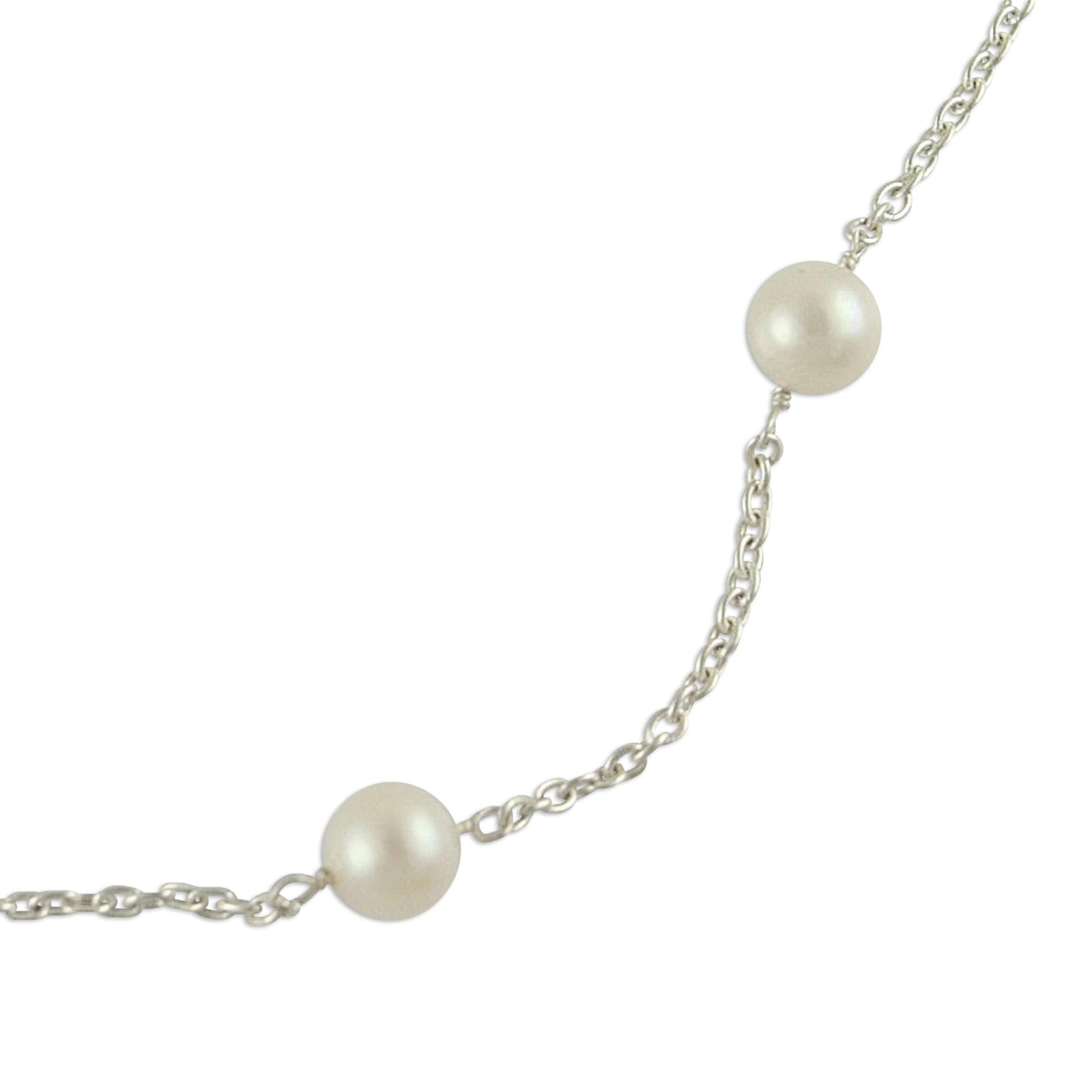 Jaipur Moons Sterling Silver Necklace