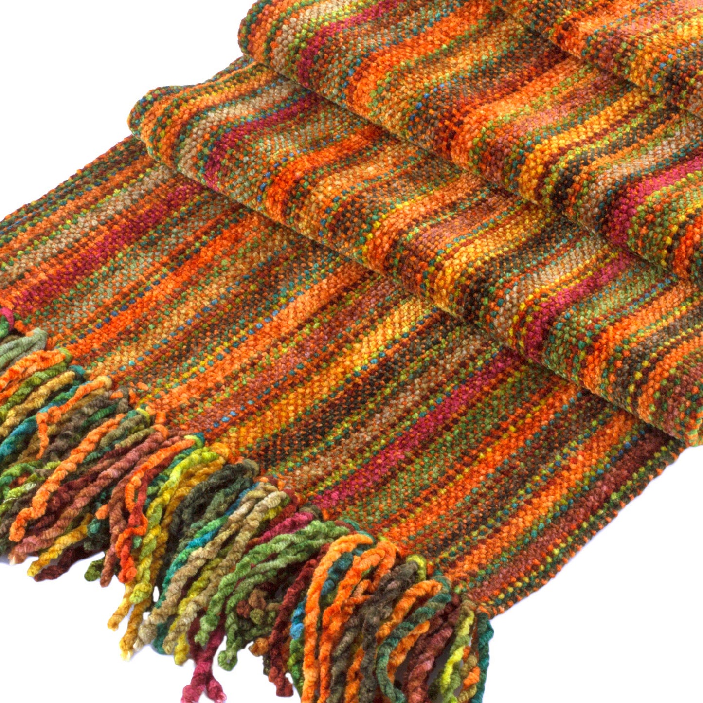 Heart of the Land Multicolor Bamboo Chenille Scarf
