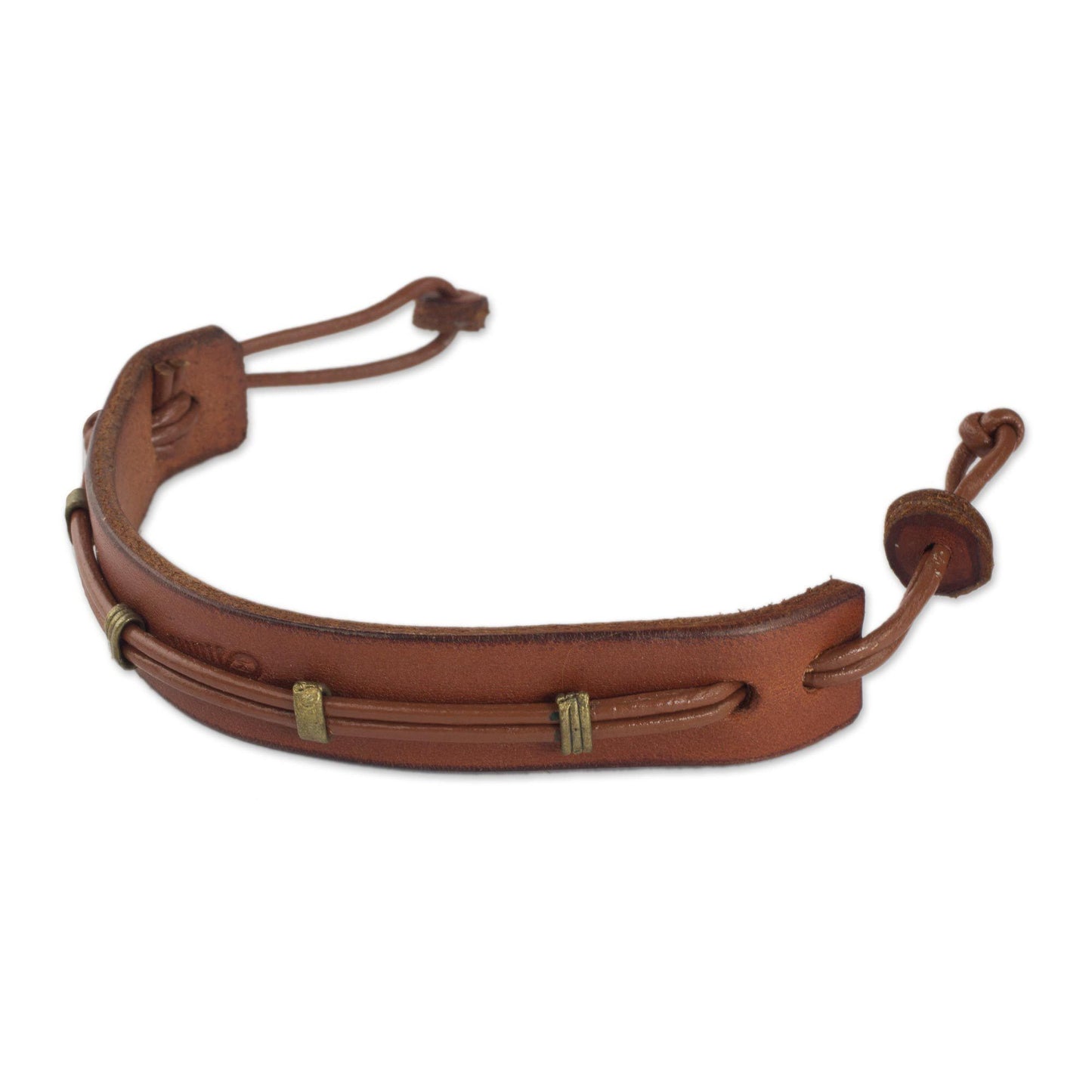 Men's Handcrafted Leather Bracelet