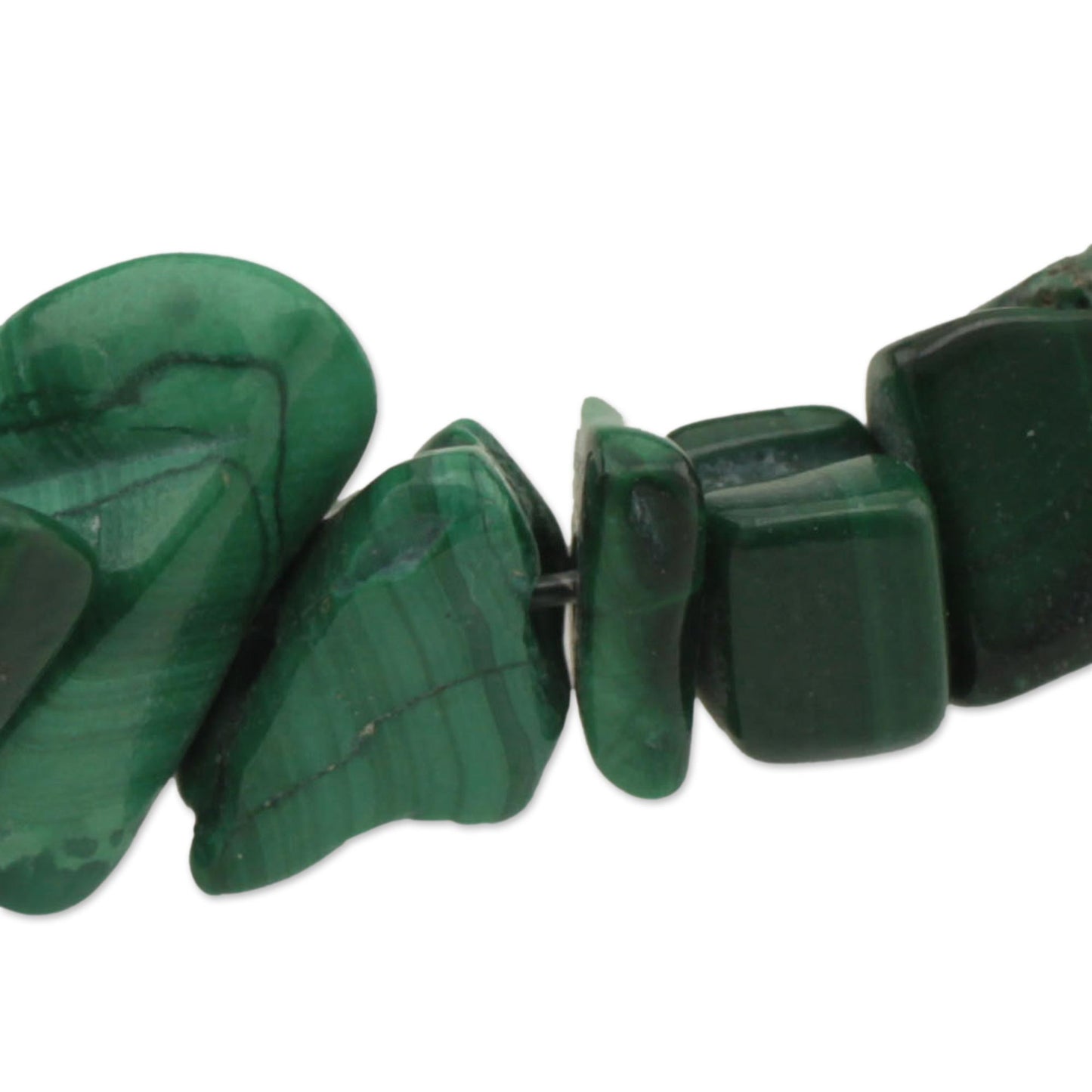 Natural Muse Handcrafted Malachite Necklace