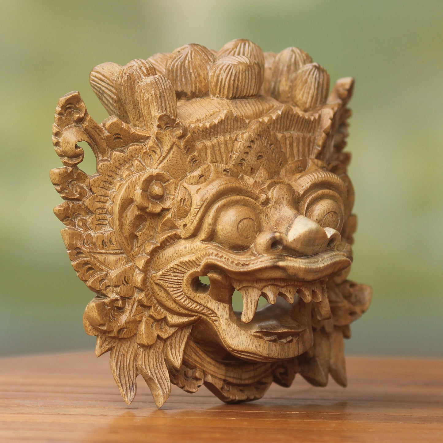 Magical Barong Balinese Folk Art Hero Mask