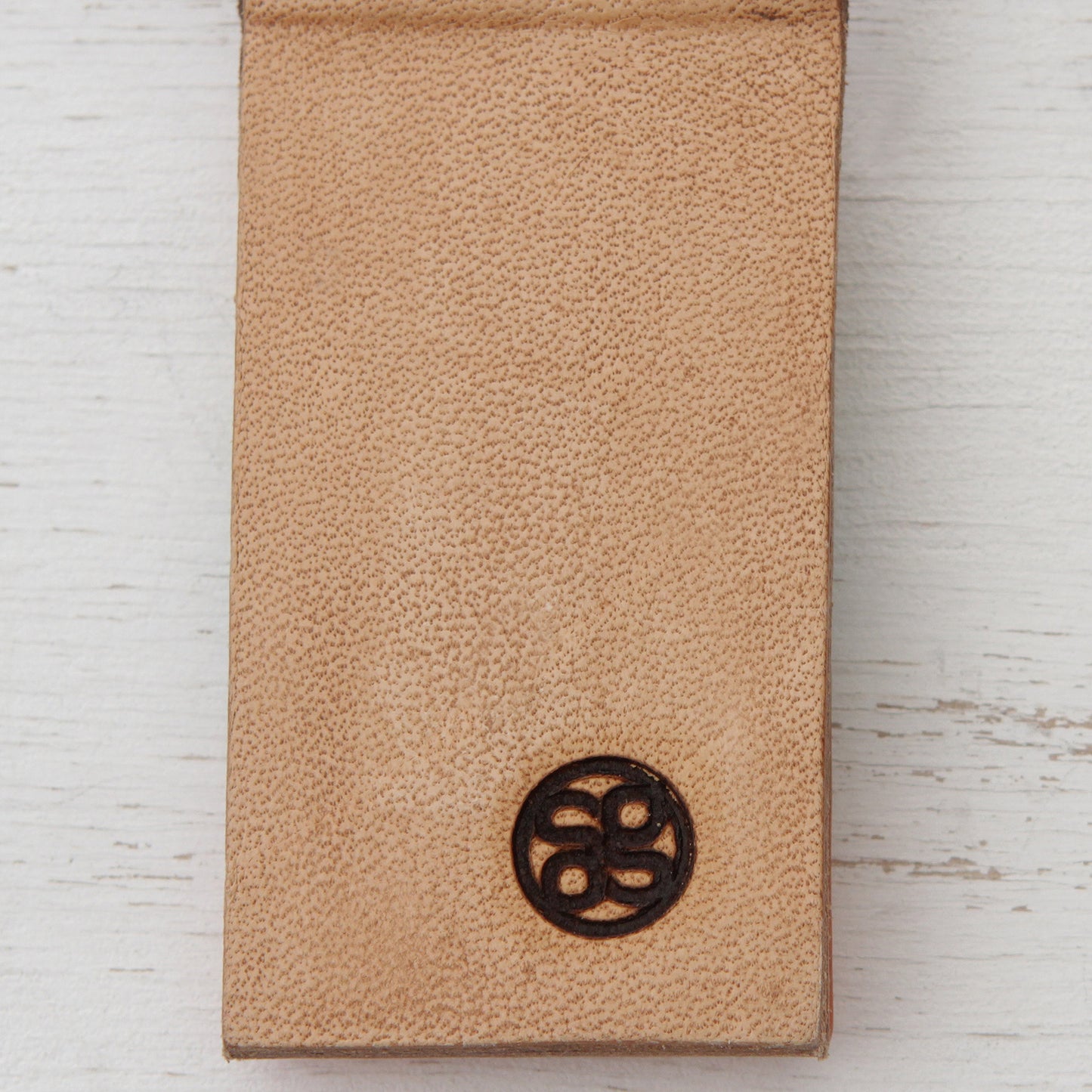 Waves of Fire Glass & Leather Pendant Necklace