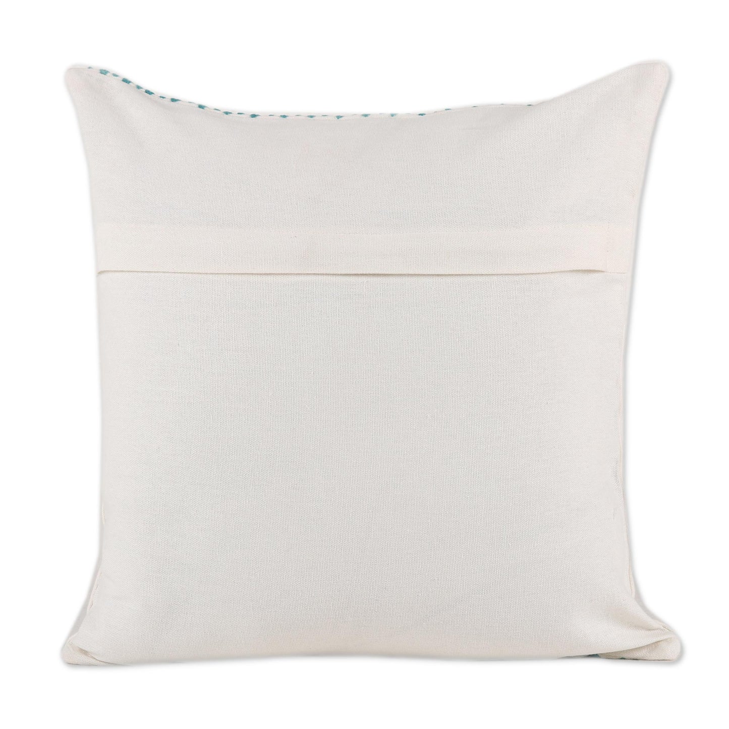 Mandala Glory Mandala Motif Embroidered Cotton Cushion Covers (Pair)