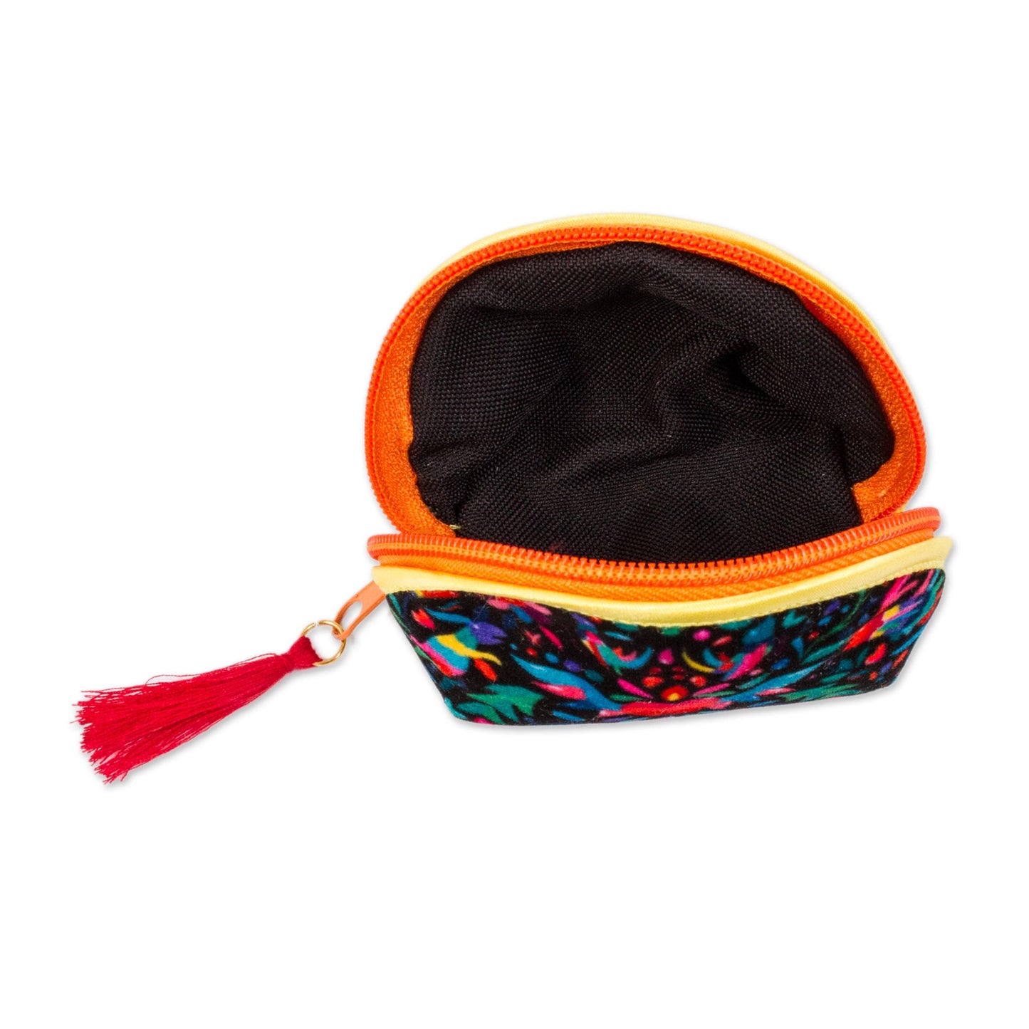 Otomi Designs in Black Printed Cosmetic Bag
