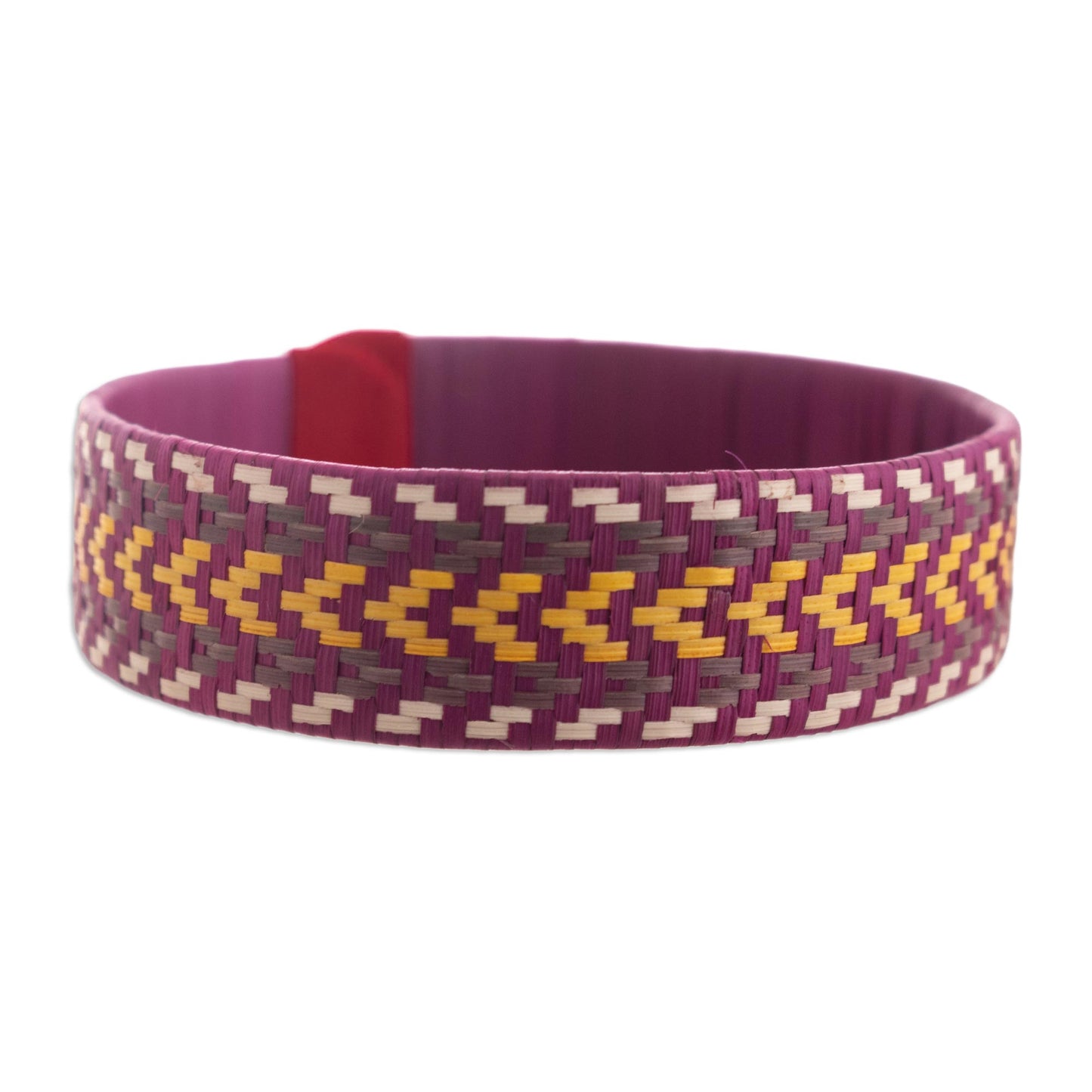 Sun Runner Multicolored Woven Cuff Bracelet