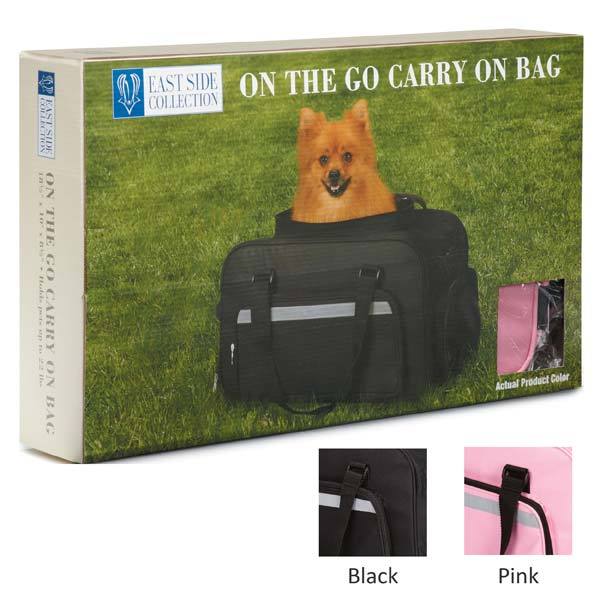 PetEdge - Black Pet Carry On Bag