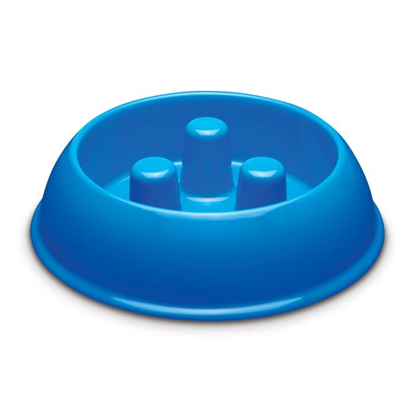 Slow Feeder Plastic Pet Bowl