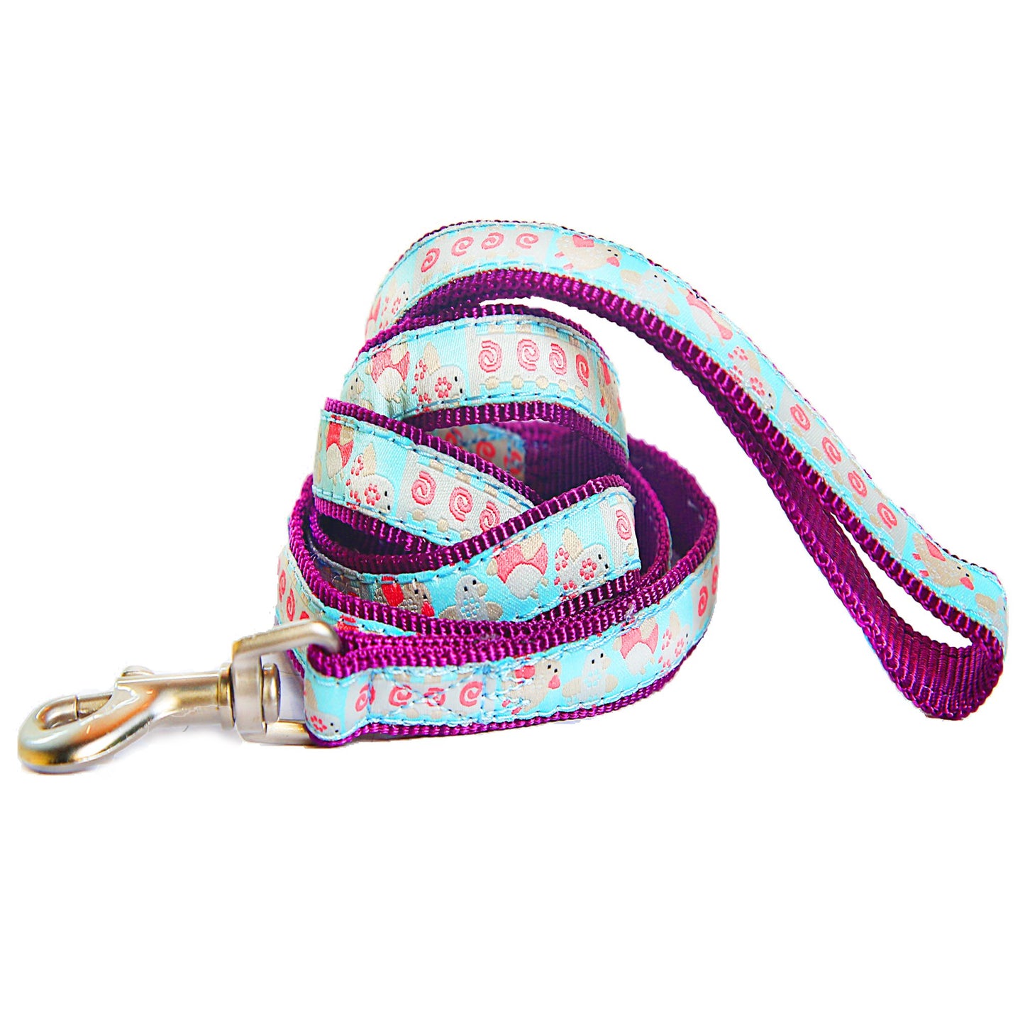 Touchdog® Avery Embroidered Collar & Leash