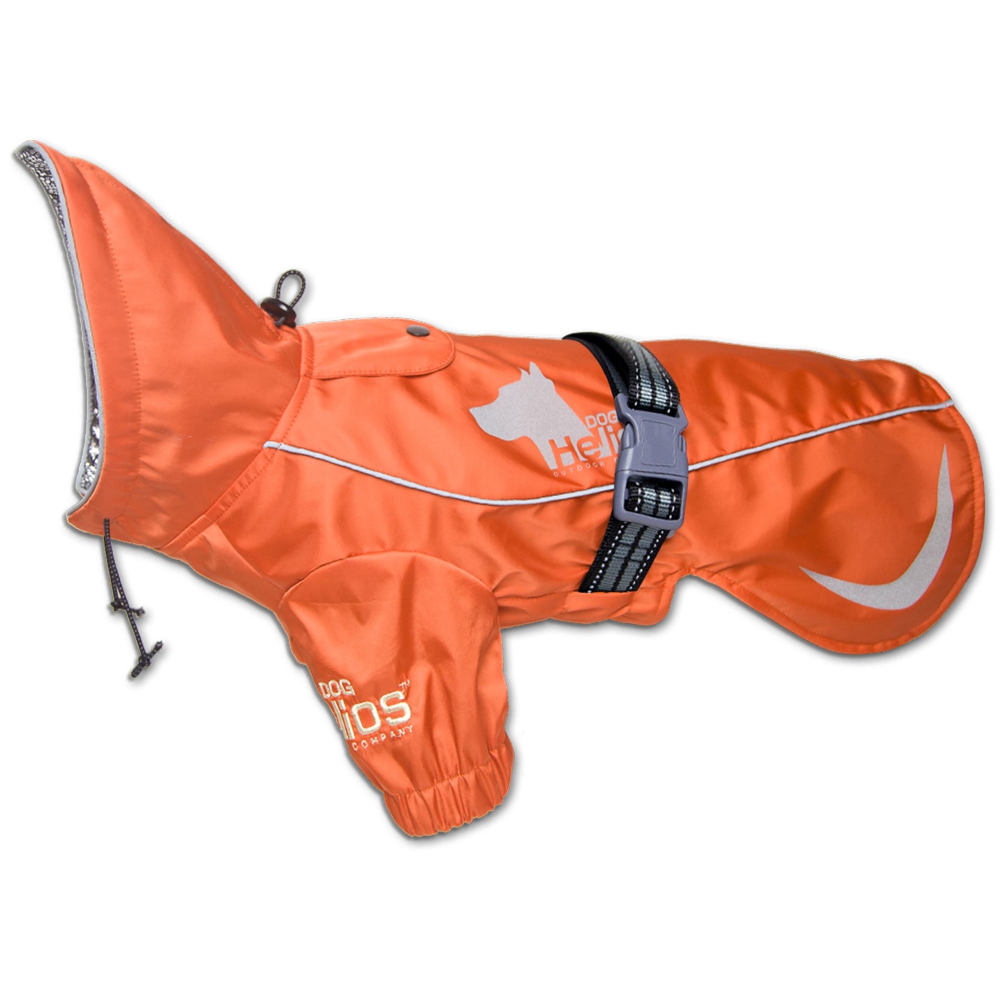 Dog Helios® 'Ice-Breaker' Hooded Dog Coat w/ Heat Reflective Tech