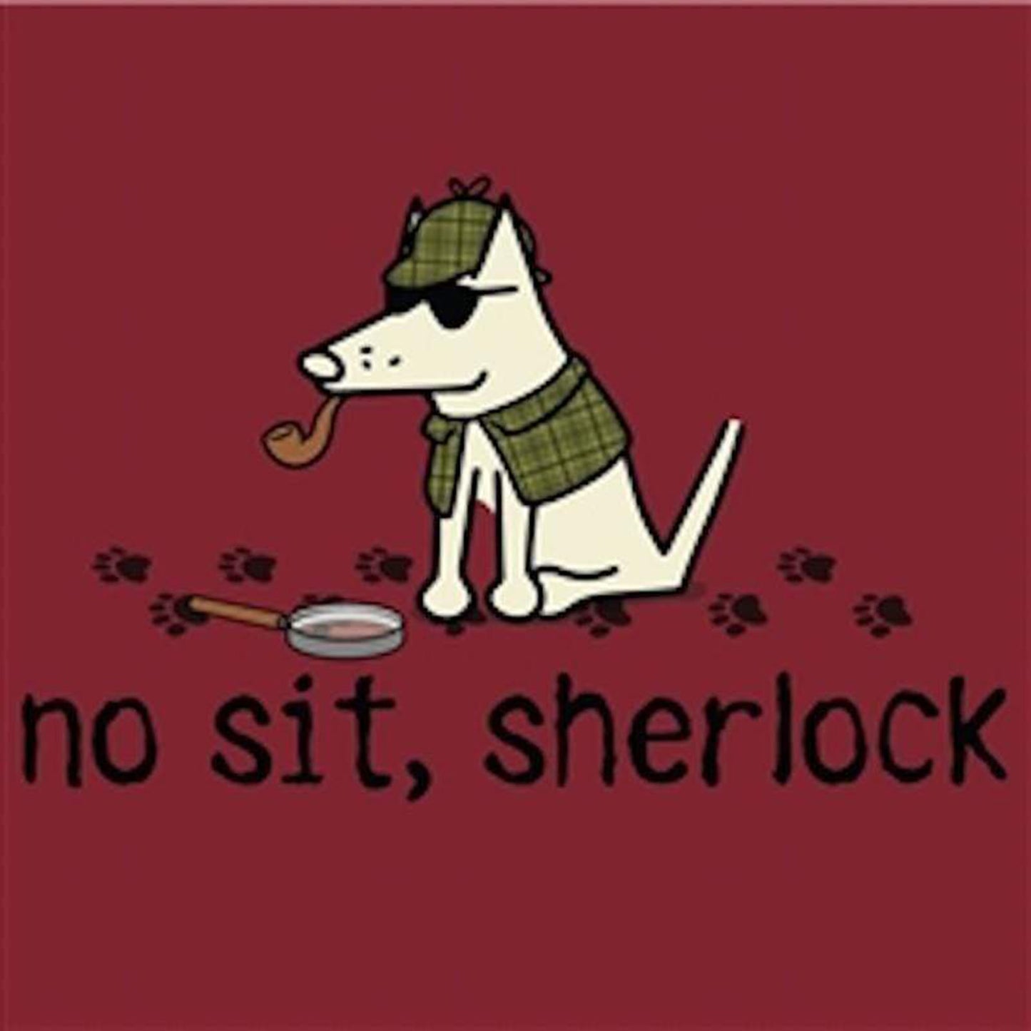 Teddy the Dog™ No Sit Sherlock V-Neck