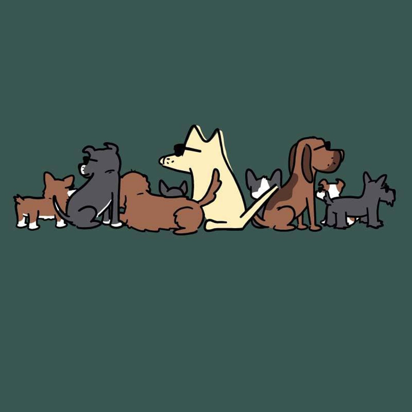 Teddy the Dog™ Dogs Rule T-Shirt