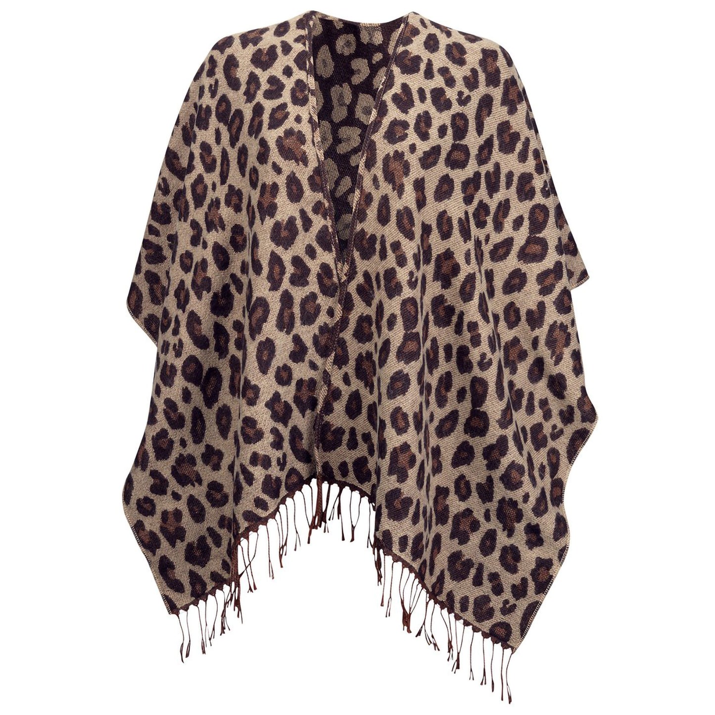 Leopard Kennedy Shawl