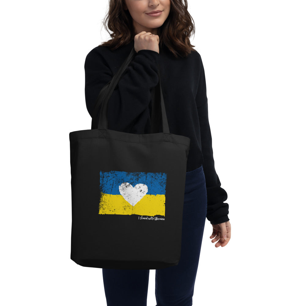I Stand With Ukraine Eco Tote Bag