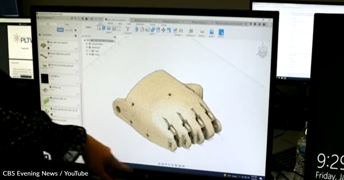 Engineering Students Build New Classmate A Robotic Hand