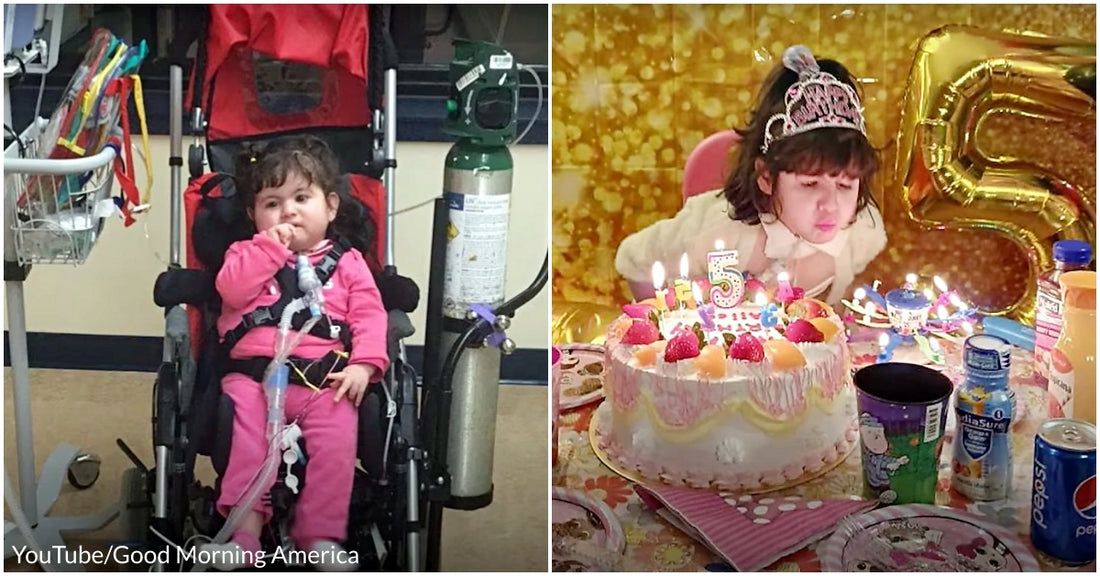 Girl With Rare Disease Proves Doctors Wrong, Celebrates Her 5th Birthday