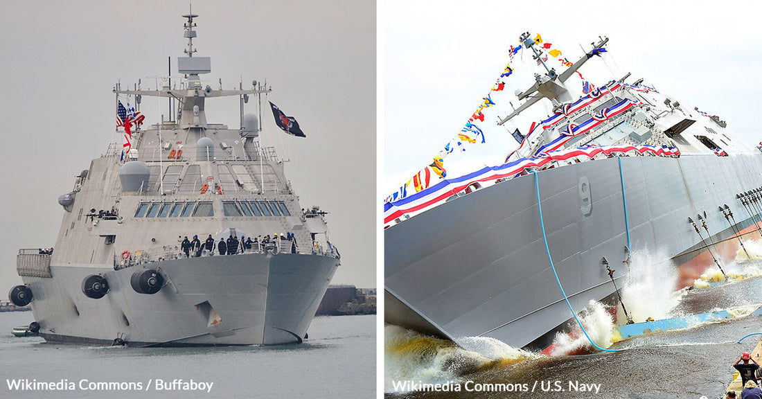 U.S. Navy Decommissions Young Freedom-Class Ships USS Little Rock (LCS-9) and USS Detroit (LCS-7)