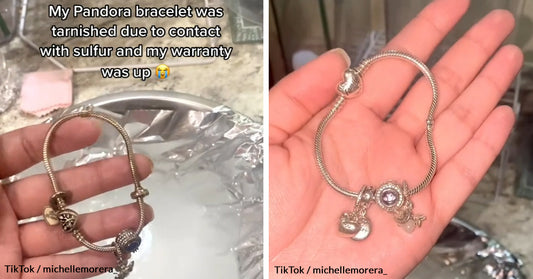 TikToker Shares A Quick And Easy Way To Clean Your Tarnished Jewelry