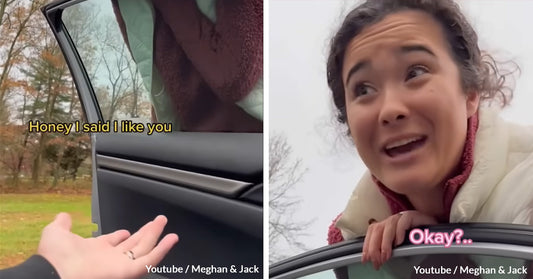 Adorable Couple Fights In Their Driveway And People Are Saying They’re “Couple Goals”