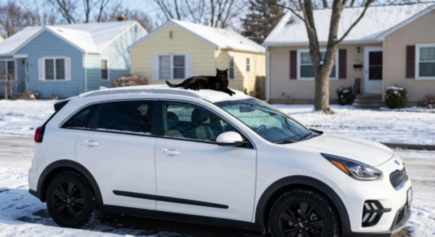 Realtor Slams Brakes After Neighbors Spot Cat Using On Roof Realtor Slams Brakes After Neighbors Spot Cat Using On Roof