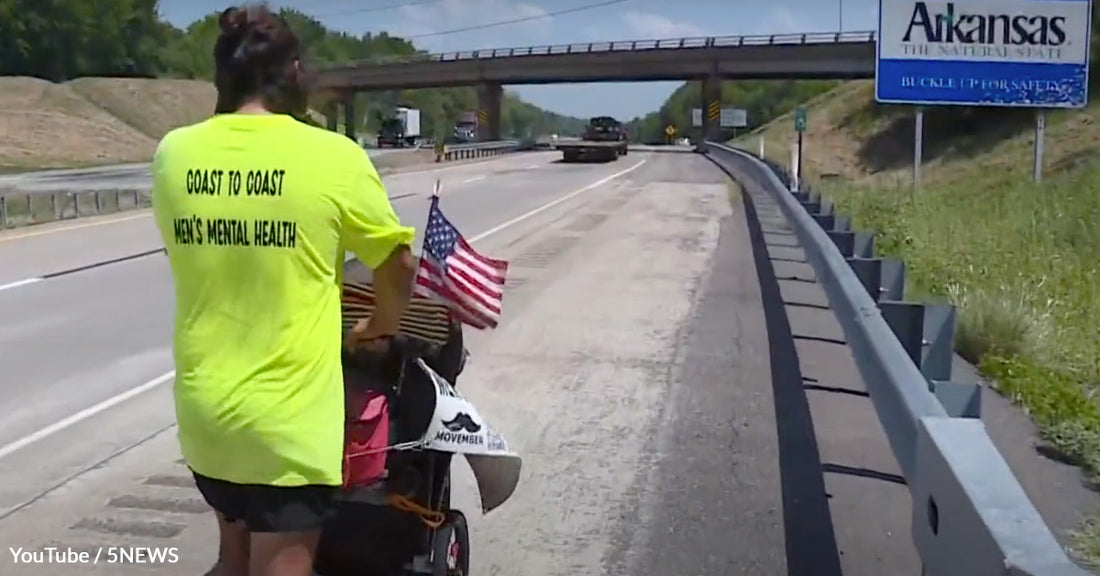 Marine's Mission to Prevent Veteran Suicides Through a Cross-Country Odyssey