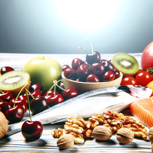 Healthy foods improving sleep