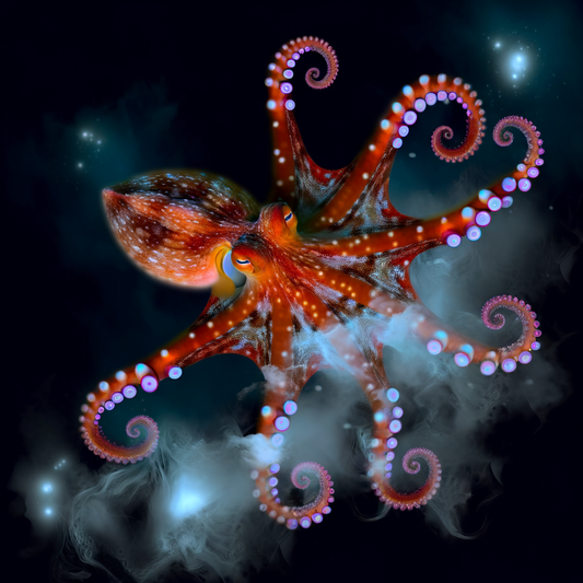 Deep-sea flapjack octopus Opisthoteuthis carnarvonensis