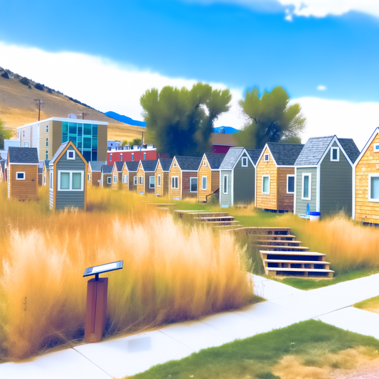 Tiny home village for veterans in Longmont