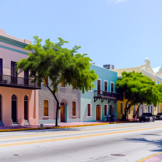 Historic buildings in Miami-Dade's Overtown neighborhood