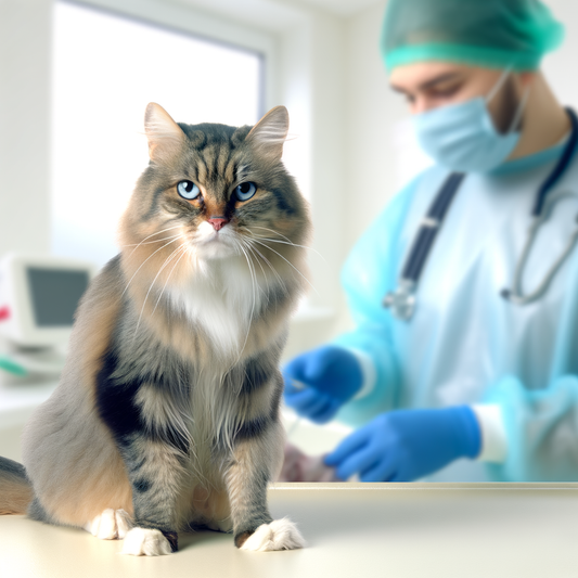 Cat affected by bird flu virus