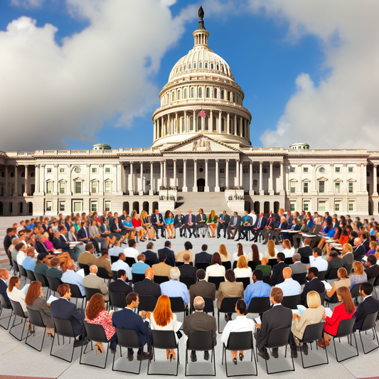 Congressional building representing Medicaid debate