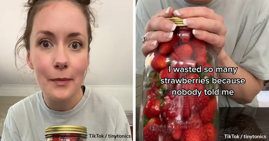 Woman Is Shocked With How Much This Food Hack Is Changing Her Life – And Her Strawberries