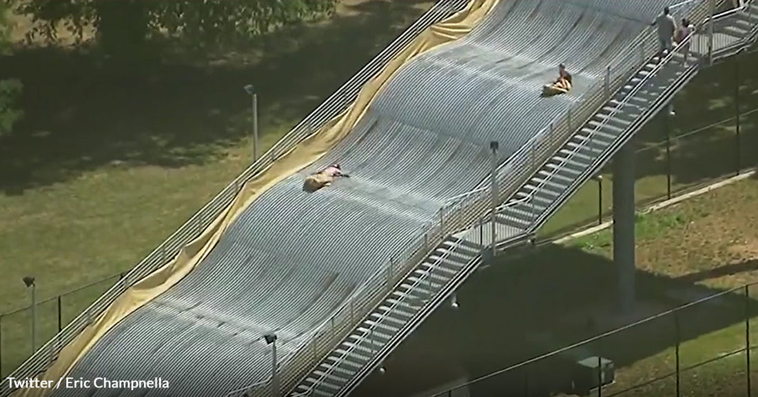 Giant Slide In Detroit Causes Havoc During Its First Day Of Relaunching, Gets Shut Down The Same Day