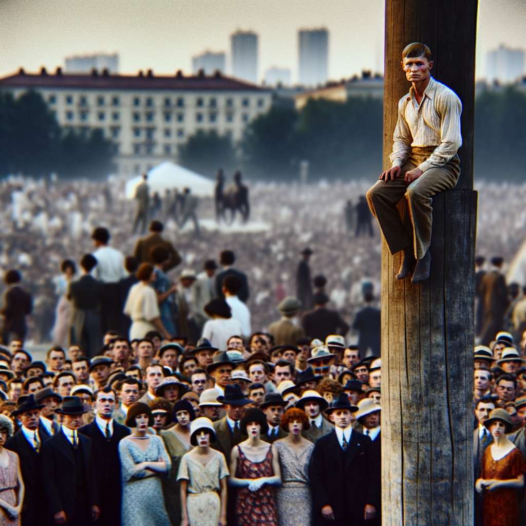 The Enduring Appeal of 1920s Flagpole Sitting and Its Legacy | The Animal Rescue Site