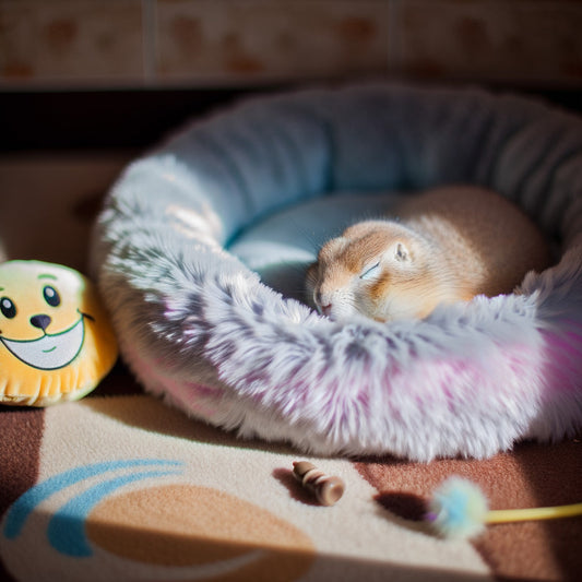 Prairie Dog Potato’s Adorable Reaction to His New Comfy Bed